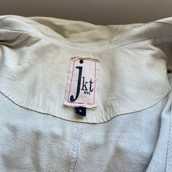 Leather Fringe Crop Jacket - Picture 7 of 8